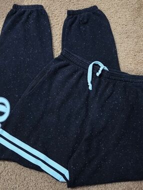 PINK Victoria's Secret Oversized Vintage Pocket Spellout Sweatpants/Joggers
